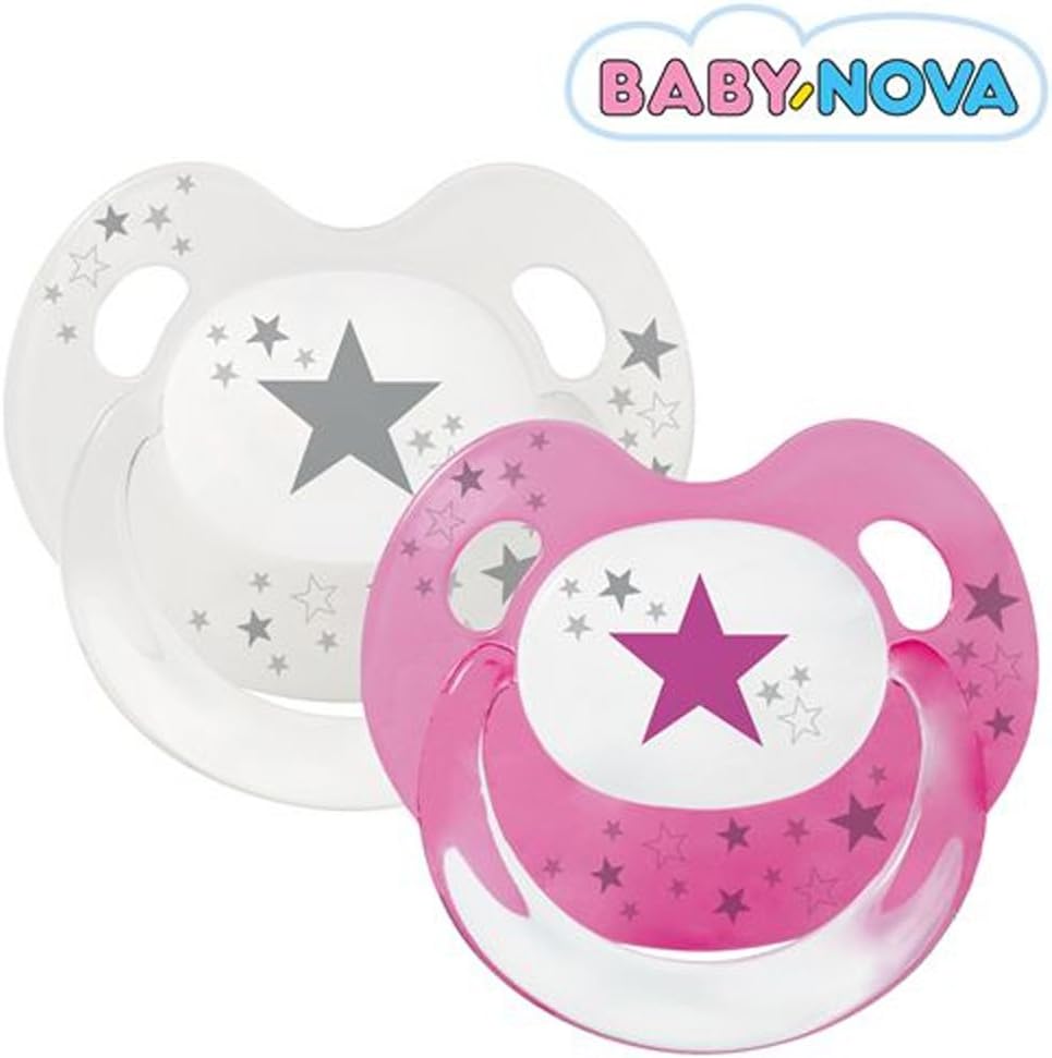 Baby Nova Dental Baby Cleaner Slimline Dummy Dummy Stars
