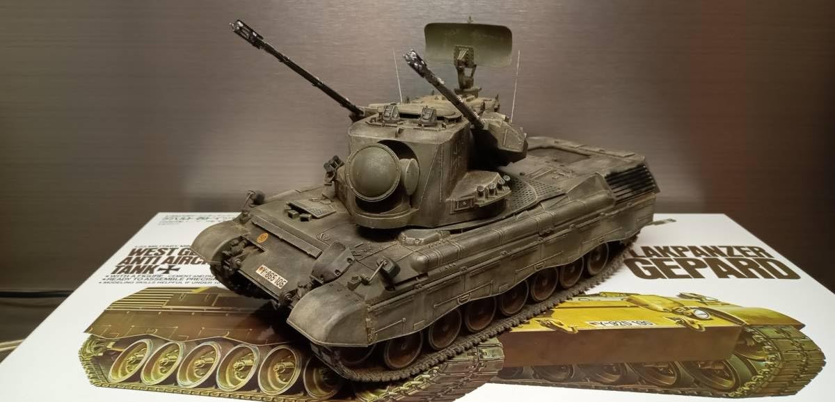 Amazon.co.jp: タミヤ135 ミリタリーミニチュアシリーズNO99 ゲパルト