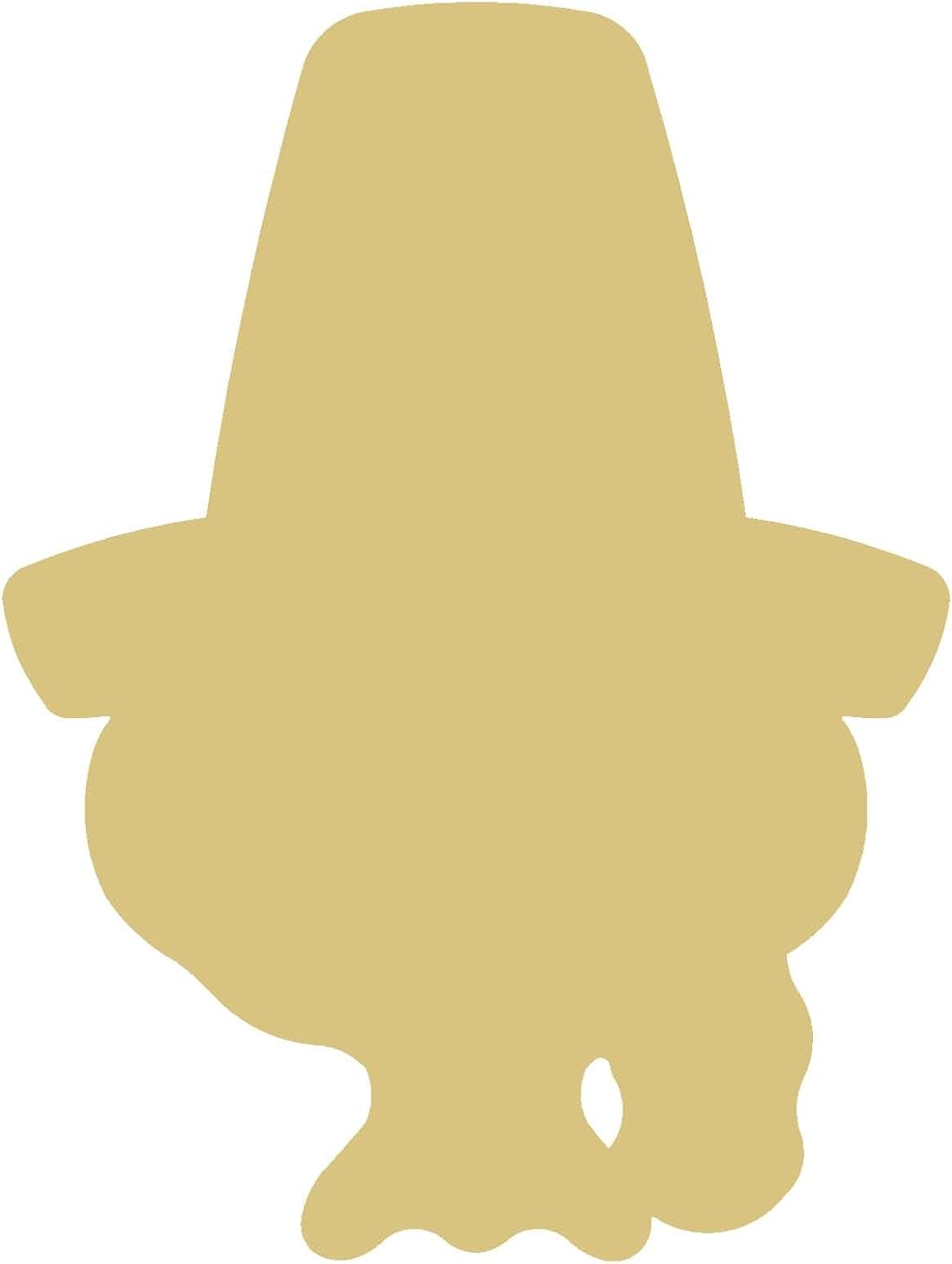 Turkey Cutout Unfinished Wood Thanksgiving Fall Autumn Door Hanger MDF Shape Canvas Style 6