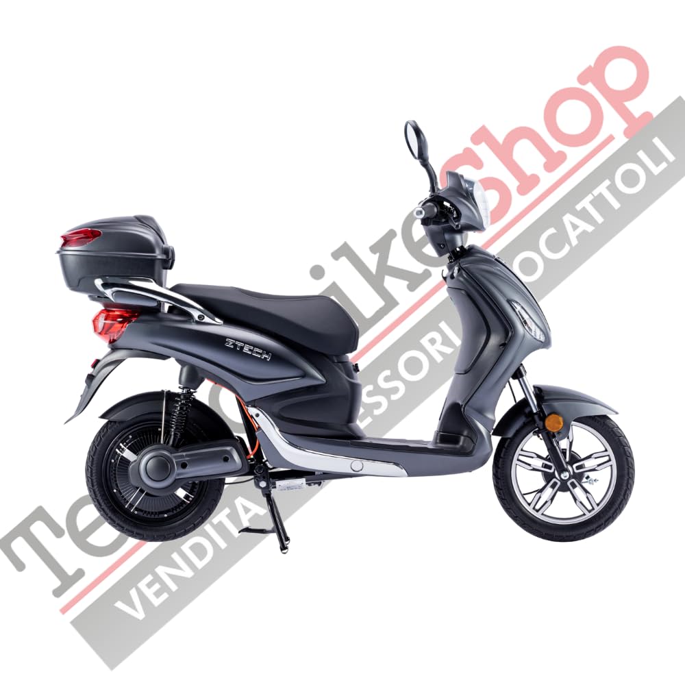Tecnobike Shop Bici Elettrica a Pedalata Assistita Biciclette Elettroniche Alimentate Z-Tech ZT-09-E 250w 48V 12Ah Batteria al Piombo