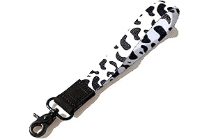 Stylish Cow Print Wristlet