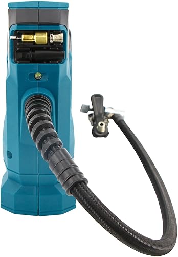 Miniatura 3 de 160PSI Portable LED Light Handheld Air Pumps with Digital Pressure Gauge for Car Motorcycles Bikes Outdoor Indoor Use Digital Display Compressor