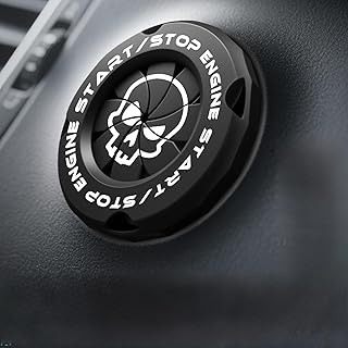 Push Start Button Cover Personalized, Custom Car Accessories Engine Start Stop Button Cover Customized Logo Photo for Car Interior Decor Motorcycle Ignition Key Switch Cover-Multiple Colors