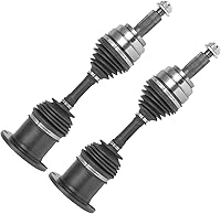 Vista 18 de Detroit Axle - 4WD Front 2pc CV Ejes para Chevy Trailblazer EXT GMC Envoy XL XUV Buick Rainier Isuzu Ascender Saab 9-7x Oldsmobile Bravada, 2 Ejes