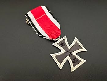 実物 2級鉄十字章 WWII ドイツ軍、第二級鉄十字章（リボン付き）/実物・未使用