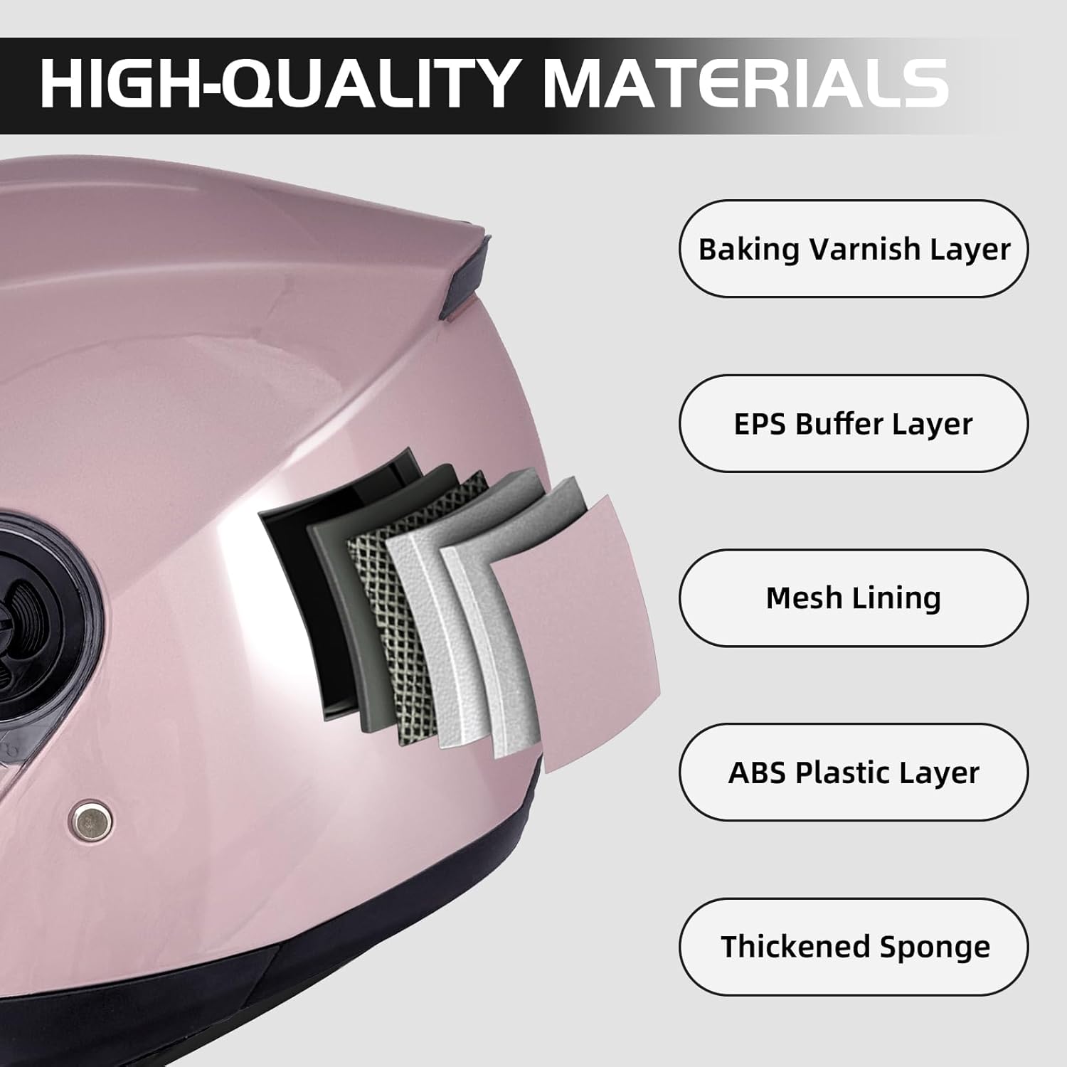 Open Face Motorcycle Helmet, 3/4 Helmet with Dual Sun Visor, Men Women Adult Motorbike Helmet for Scotter Chopper Moped Cruiser Casco, DOT Approved