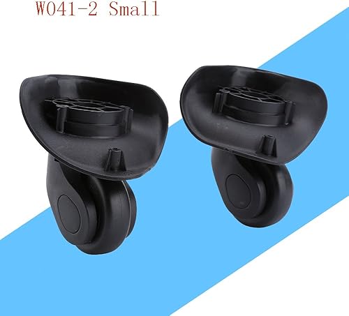 Miniatura 2 de 1 par de ruedas para maletero rueda de equipaje rueda de repuesto giratoria universal de repuesto para equipaje maleta ruedas de PVC para maleta de