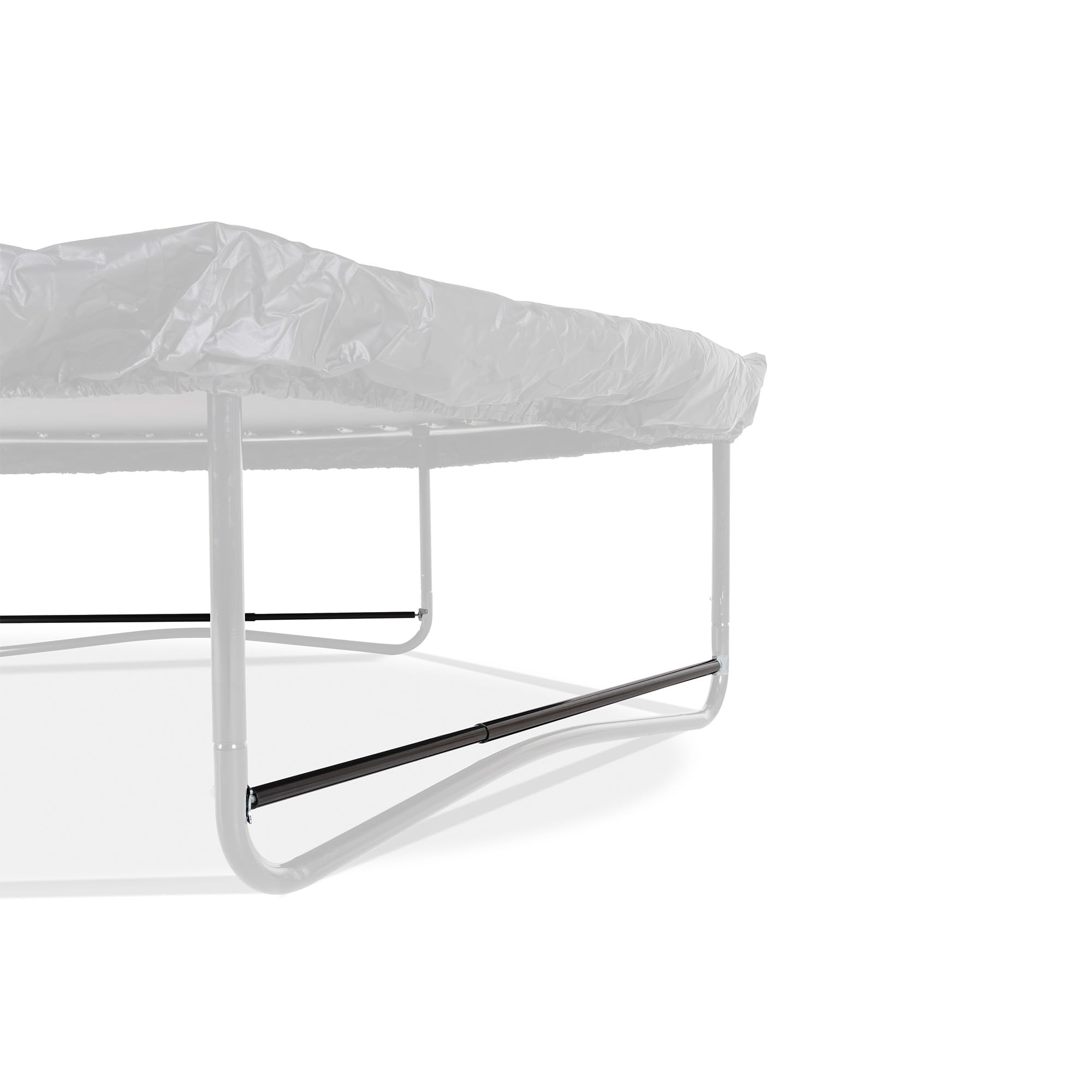 Arrêt pour Robot Tondeuse M de Trampoline EXIT Toys - pour Tondre l'herbe sous et Autour de Votre Trampoline - Protège Le Cadre du Trampoline - pour Divers Trampolines - Longueur Réglable - Lot de 2