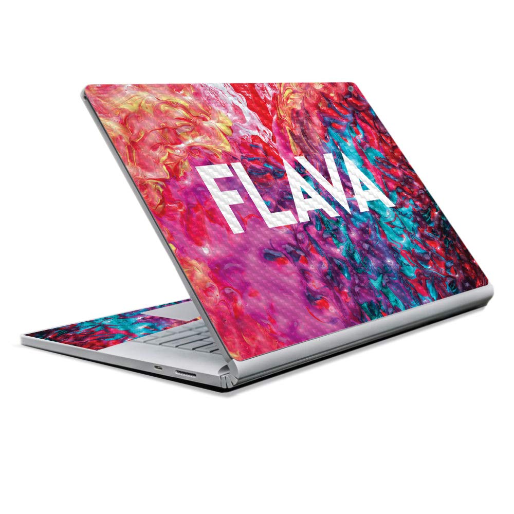 MightySkins Carbon Fiber Skin for Microsoft Surface Book 2 13