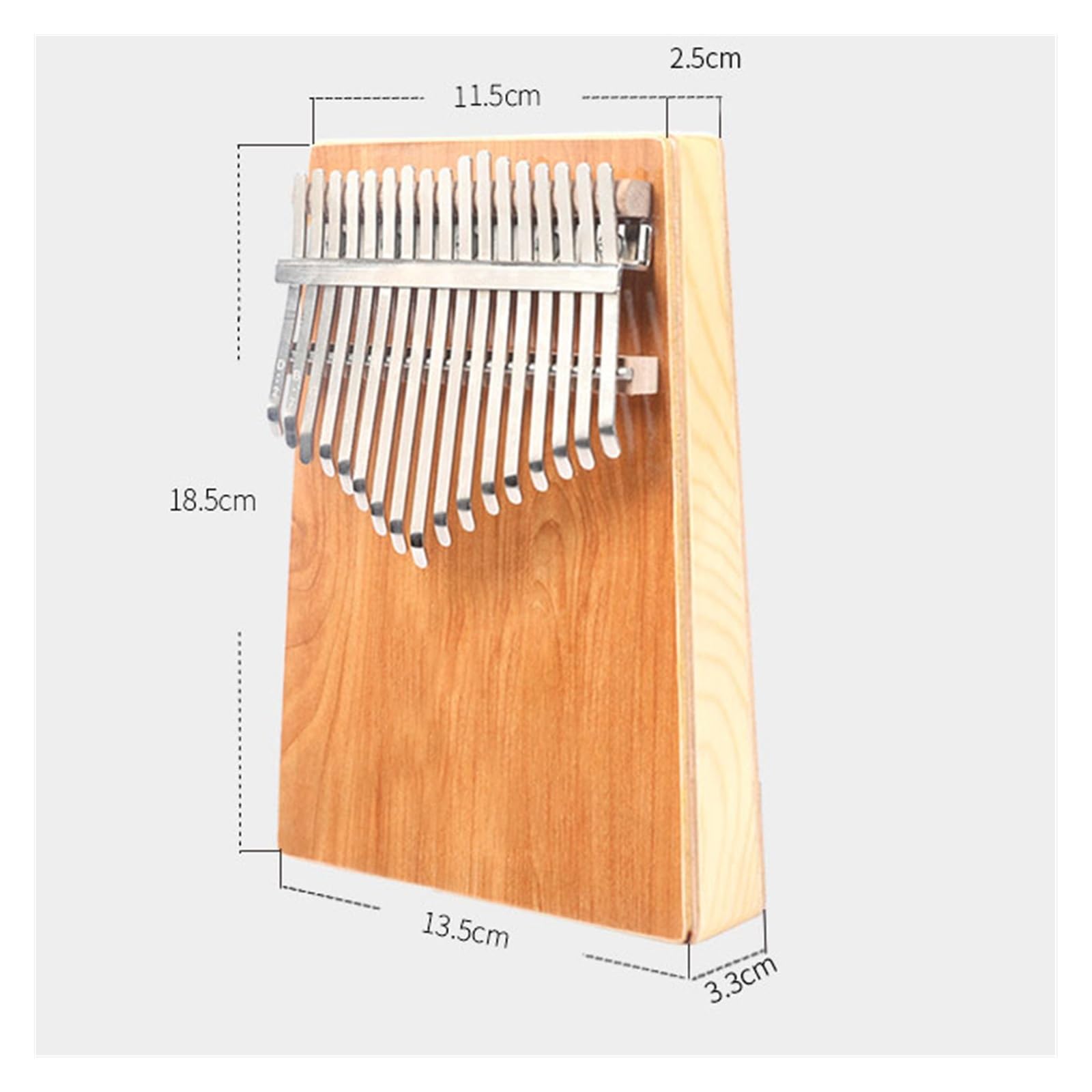 kalimba Fortepian kciukowy Kalimba 17-tonowy fortepian palcowy