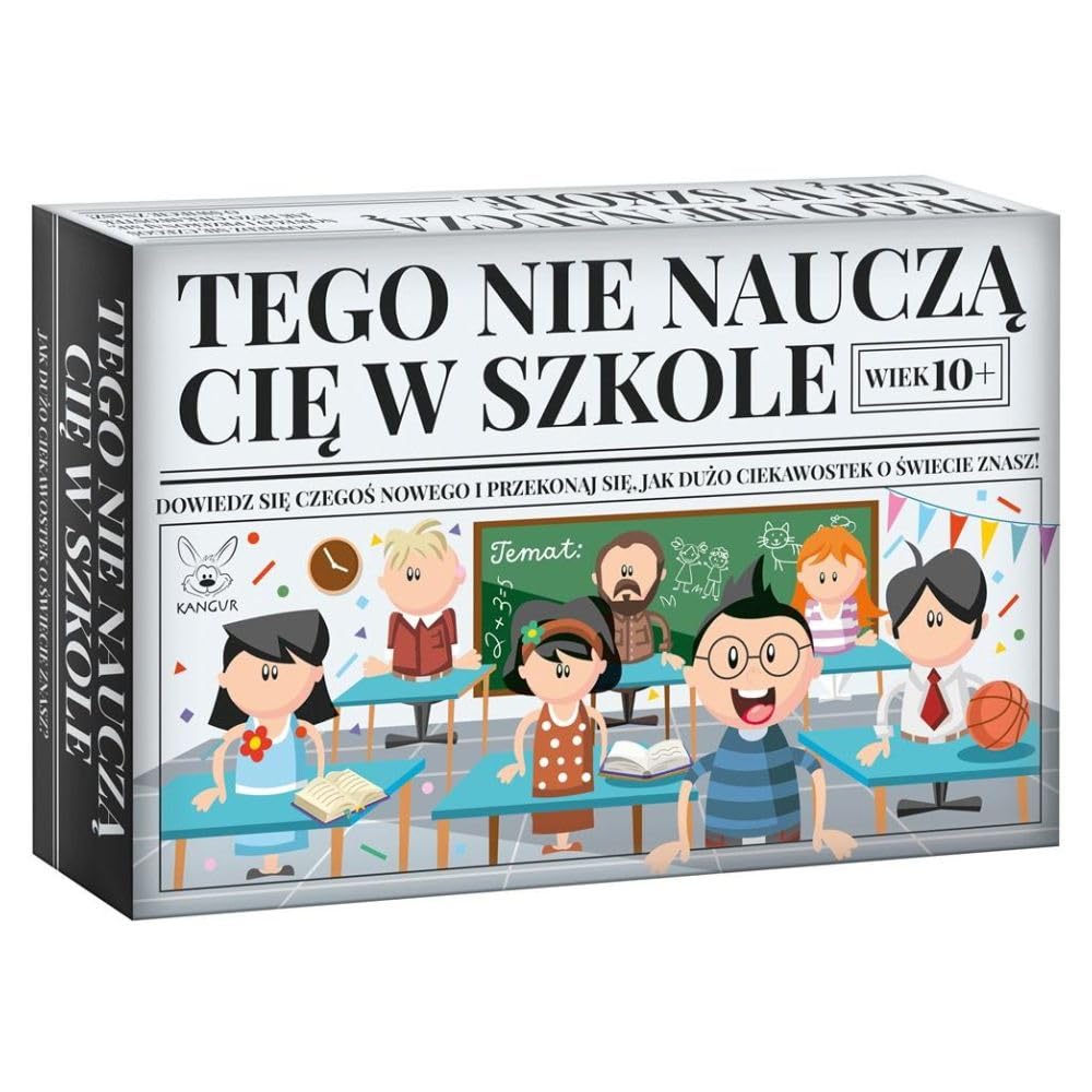 Tego Nie Nauczą Cię W Szkole! Polska Gra Towarzyska Polish Board Game Po Polsku