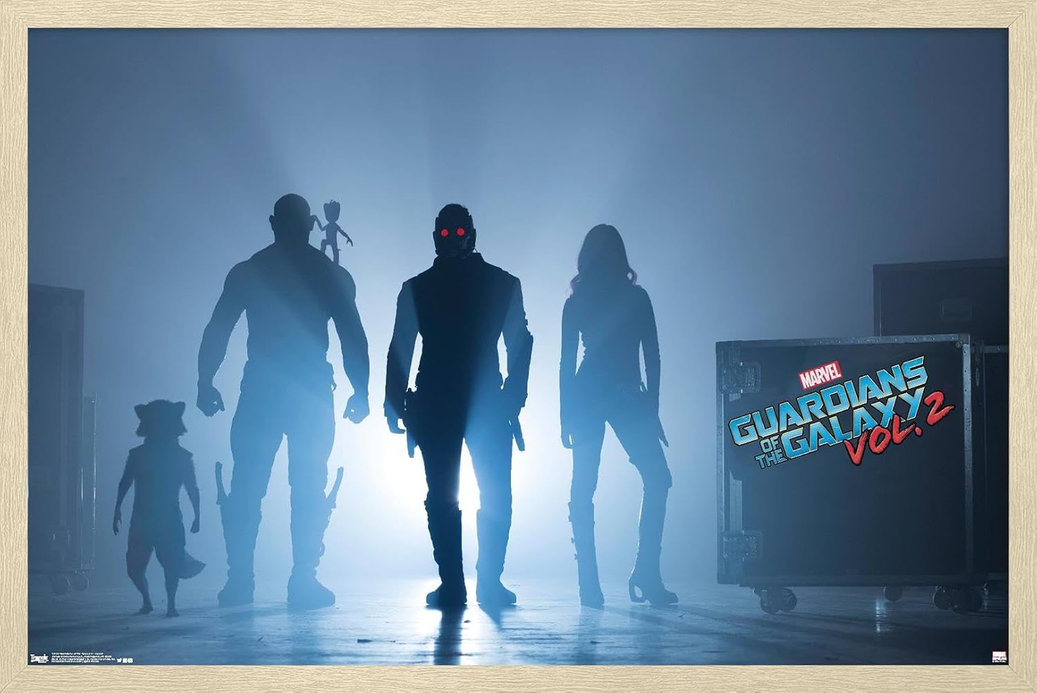 Trends International Marvel Cinematic Universe - Guardians of the Galaxy 2 - Teaser Wall Poster, 22.375" x 34", Premium Unframed Version
