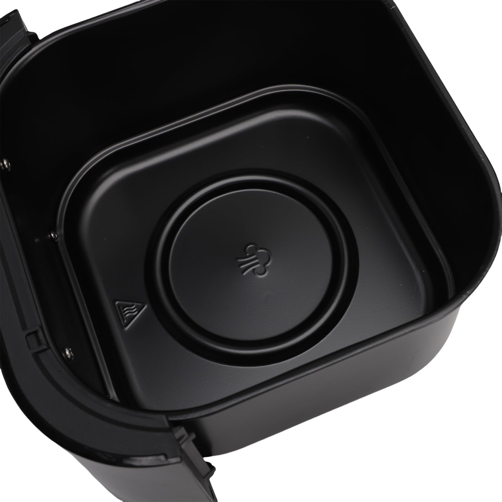Kompaktowa Cyfrowa Frytkownica z 8 Wbudowanymi Programami, 1200 W, Ekran Dotykowy LCD, Okienko Podglądu, Maksymalna Temperatura 400°F do Zdrowego Gotowania Bez Oleju (wtyczka UE 220V)