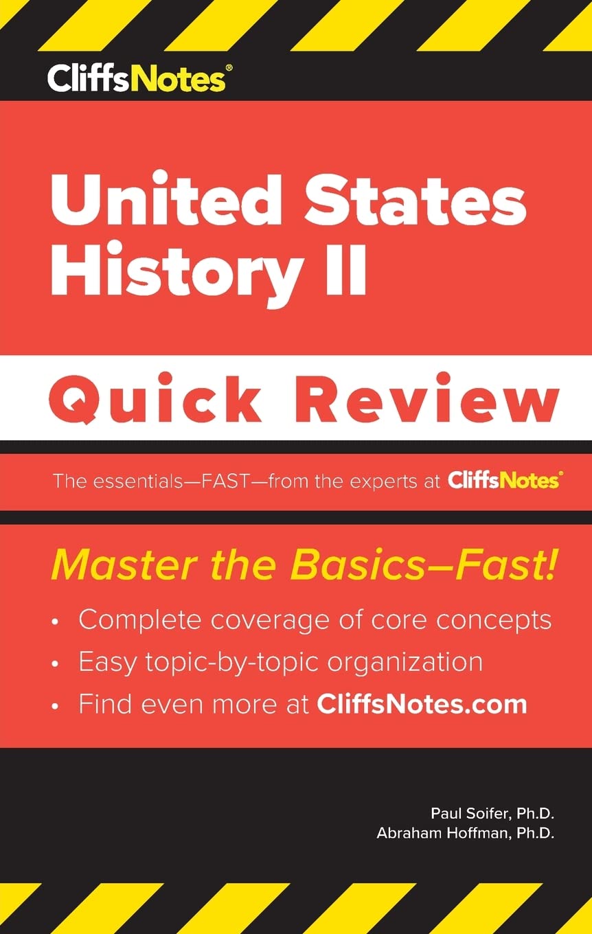 CliffsNotes United States History II: Quick Review