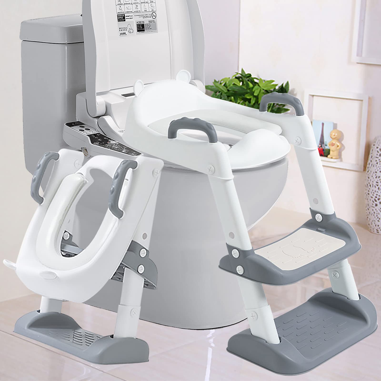 Reducteur Toilette MULEVIP Ru00e9ducteur Toilette Enfant Avec