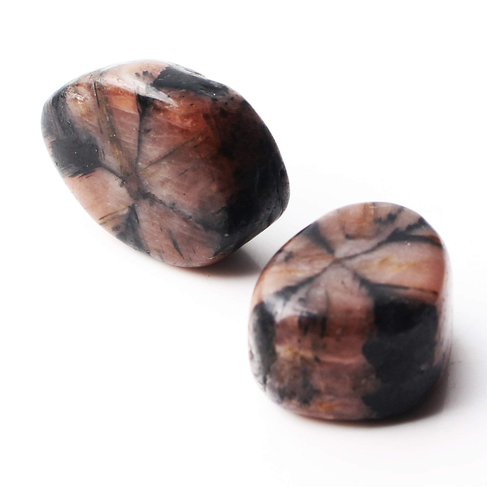 NUJA 1pc Natural Chiastolite Pietra Pietra Pietra Pietra Andalusite Crystal Pendente a Mano Palm Palm Regalo di guarigione