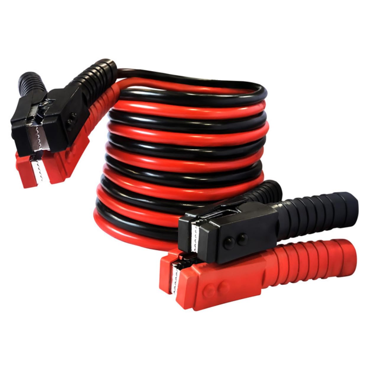 Abaodam Cavi Avviamento Batteria Auto Metri con Pinze Resistenti Antiscintilla per Auto Suv e Camion Cavi Booster Emergenza con Rivestimento PVC Antigroviglio e Presa Sicura