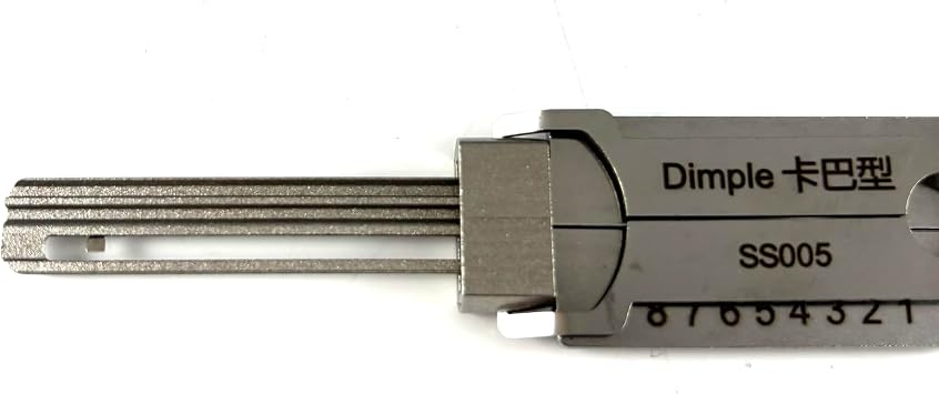 SS005 Dimple Lock Pick Tool Set, SS005 2 in 1 Professional Locksmith Tool for Kaba Cylinders