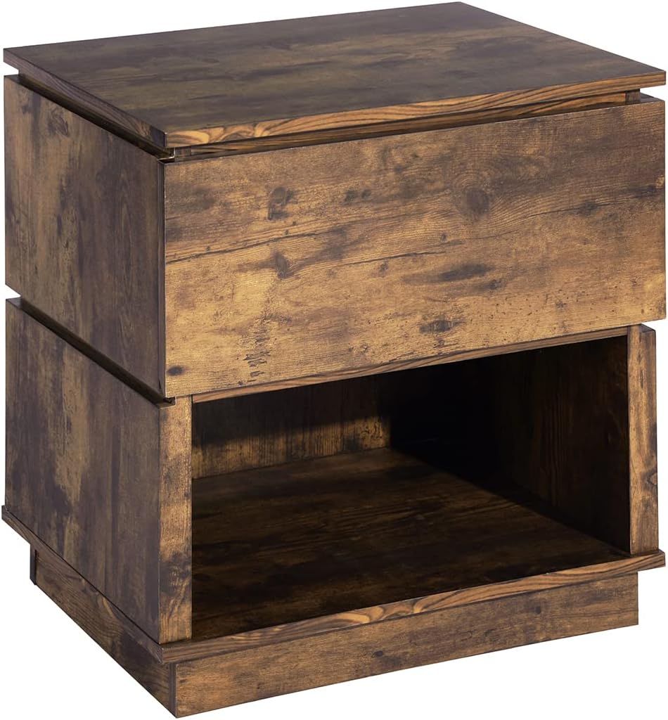 Homy Casa IncDORMAMMU Drawers, Brown