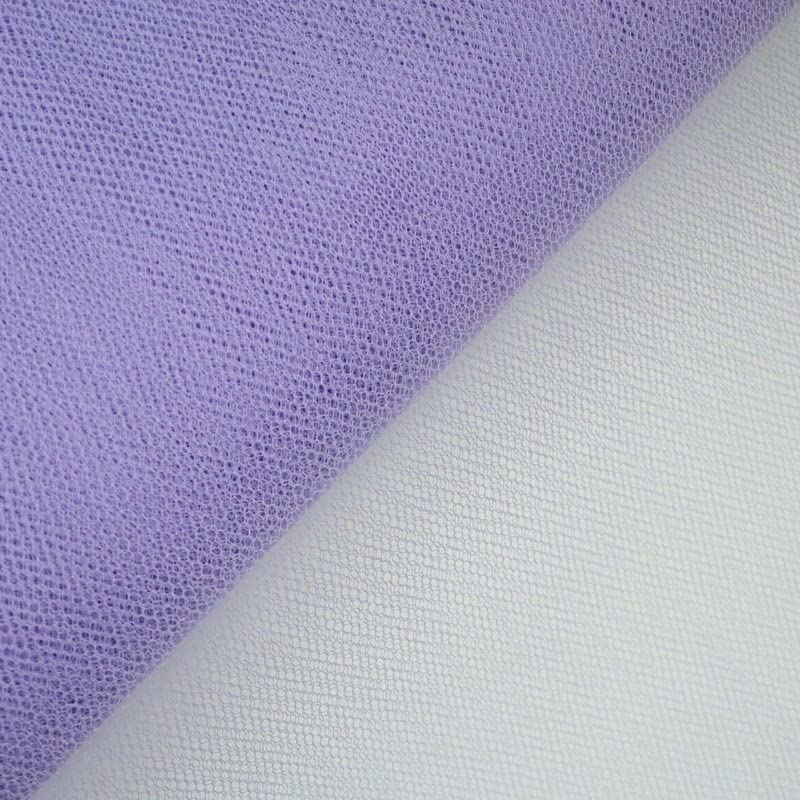 50 Colours Premium Quality Tutu Bridal Dress Stiff Net Fabric Tulle Material 60" (1 Metre, Lavender Lilac 5965)