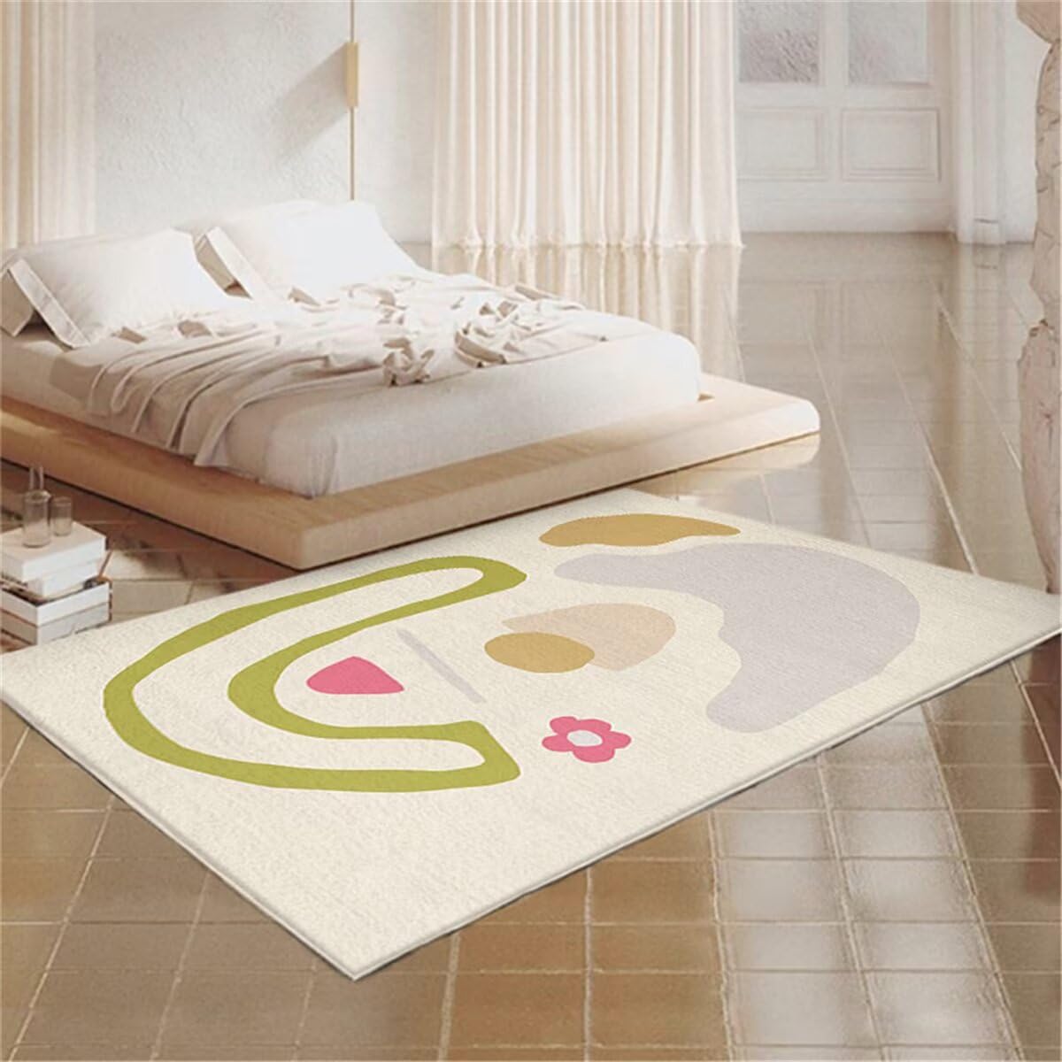Tapis de sol moderne 40x60 cm pour entrée et protection de maison