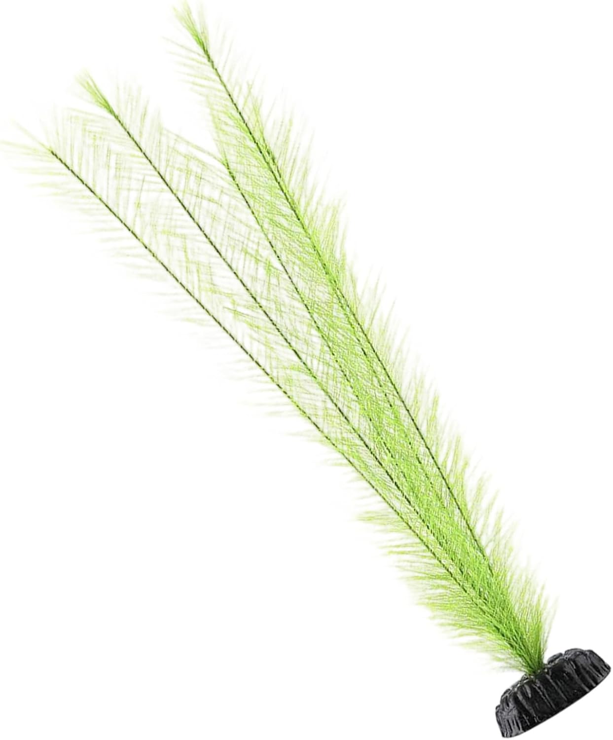 Realistic Artificial Aquarium Plant, Plastic Feather Grass Fish Tank Faux Decor
