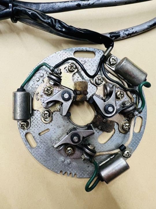 GT380 純正ポイントベースポイントポイントプレートサンパチカム