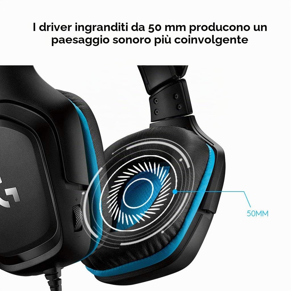Logitech G432 Wired 7.1 Headset