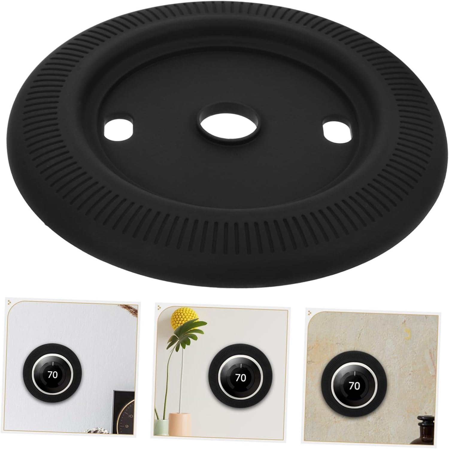Silicone Thermostat Cover Wall Plate Protective for Home Easy Install Cover