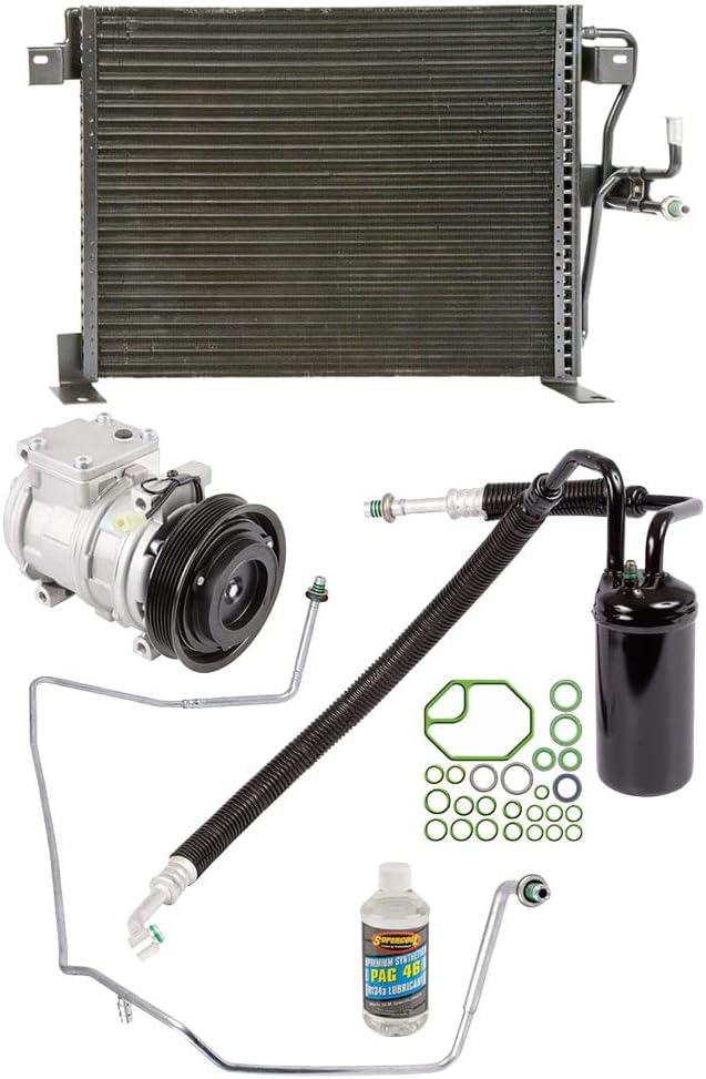 A/C Kit w/AC Compressor Condenser & Drier For 2001 Jeep