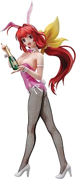 FREEing Muv-Luv Alternative Sumika Kagami Bunny Version 14 Scale PVC Figure, Multicolor