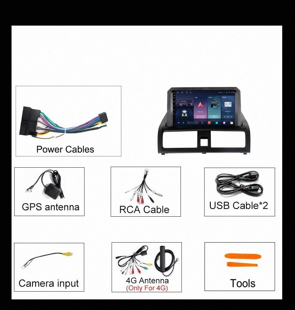 Android Auto Honda Accord 7 pantalla tactil para solucionar cables 7