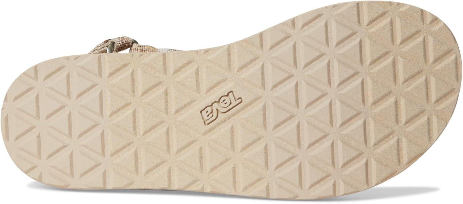 Teva Women's Original Universal Slim Sport Sandal, Archive Wings White Pepper, 6