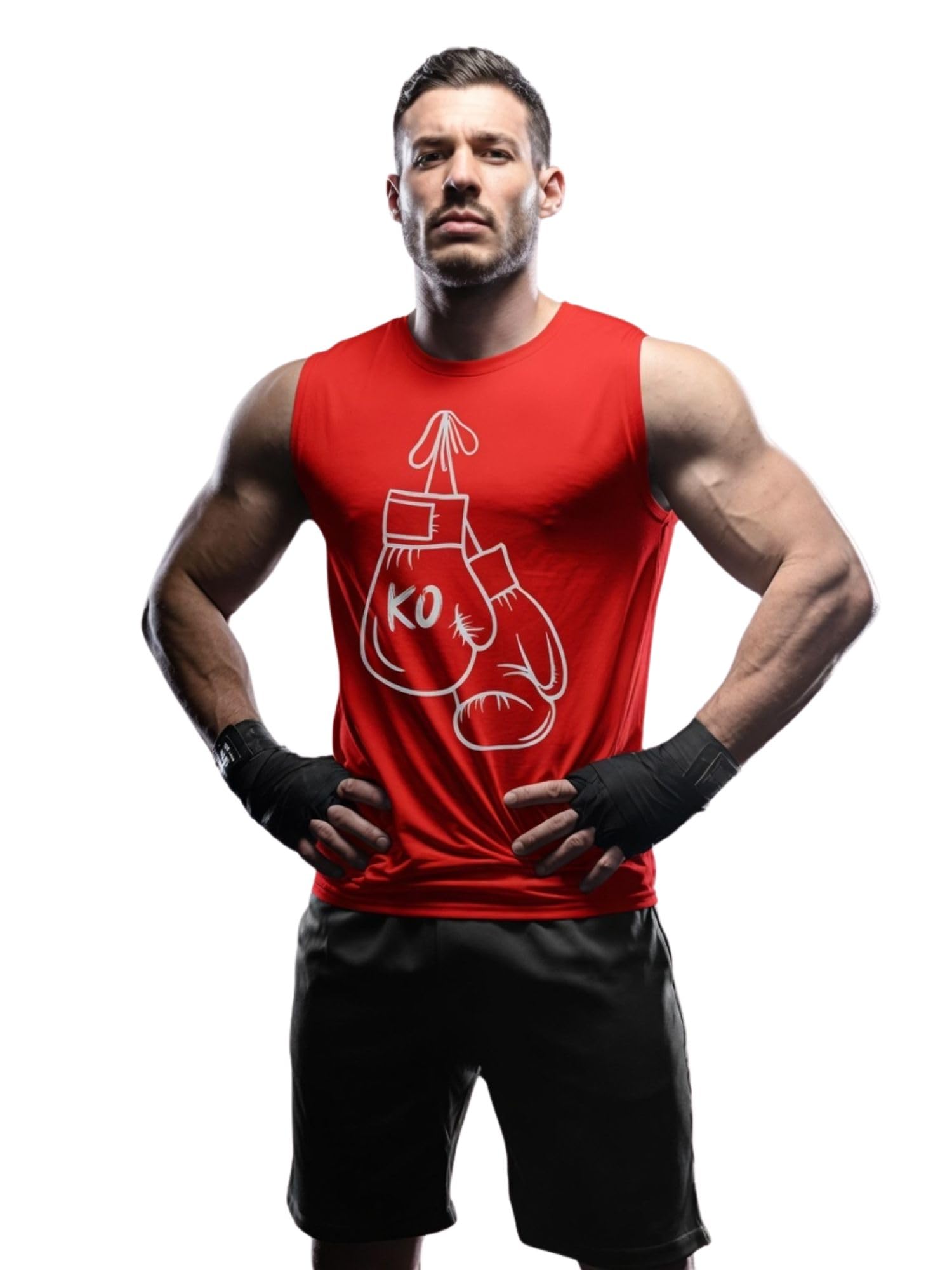 3colors 3Colours RGB TripleFlex Sleeveless Vest – Sweat-Wicking Activewear-Boxer CCUT-picture-0