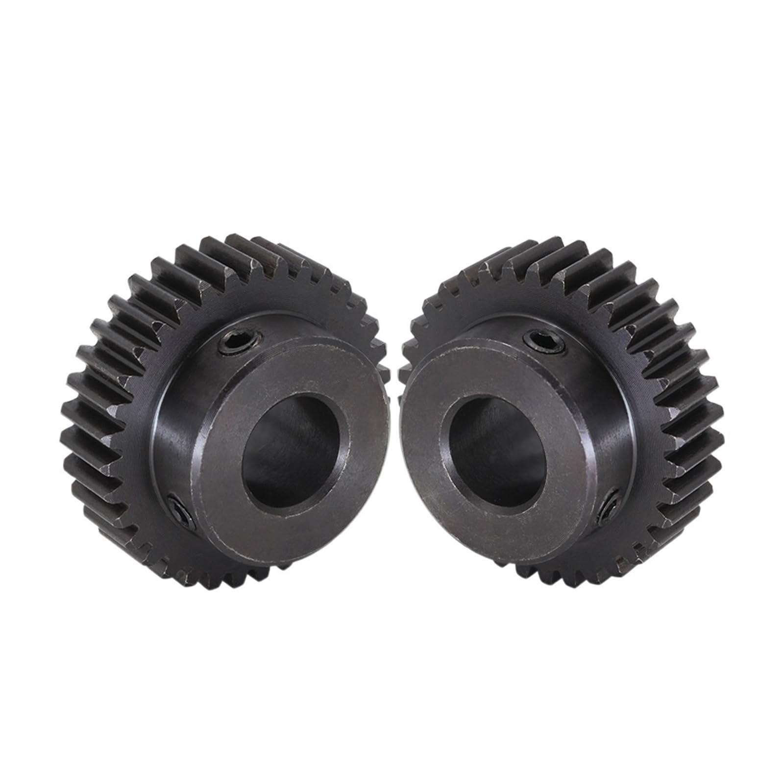 Bevel Gear Pinion Hardware Mechanical 1pcs Module 1 Motor Gear 1M-36T/37T/38T/39 Teeth Carbon Steel Spur Gear Bore Size 10mm(39 Teeth)