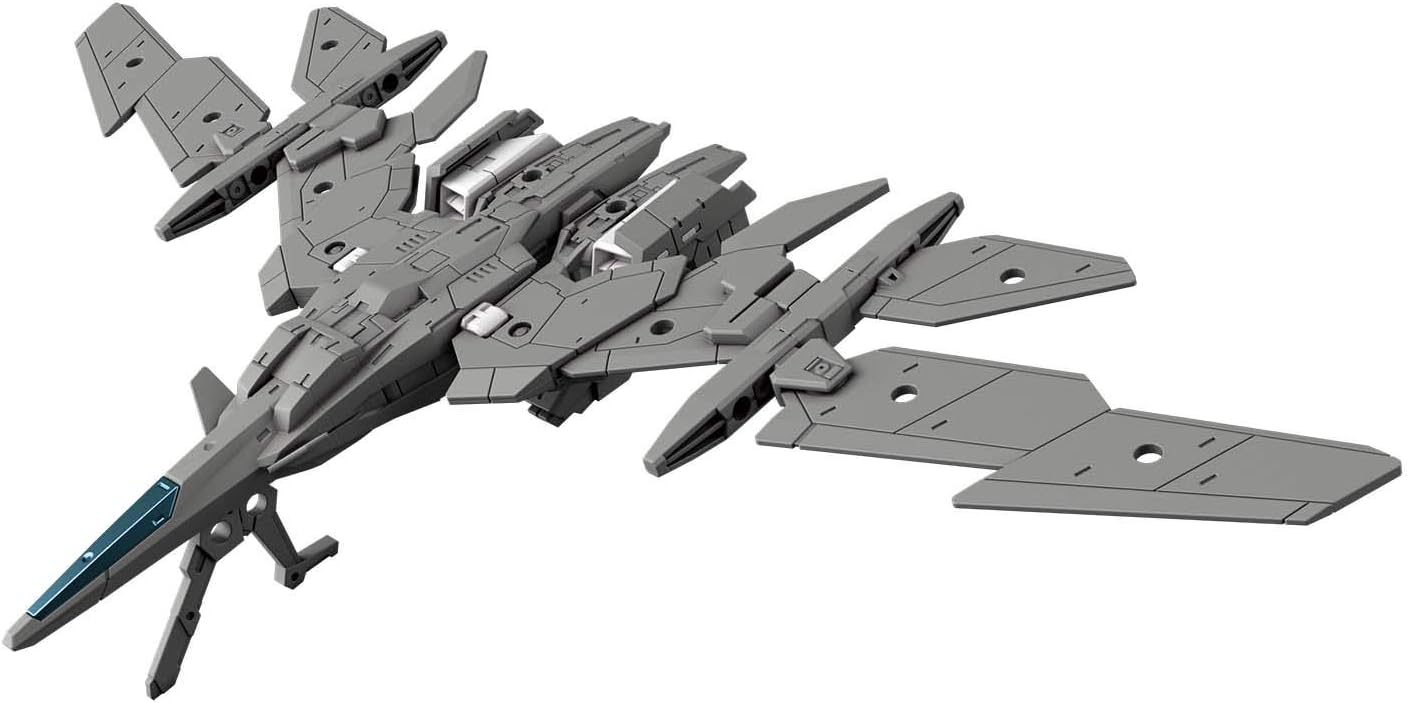 Bandai Hobby - 30 Minute Missions - #02 Air Fighter (Gray), Bandai Spirits 30MM 1/144 Model Kit Extended Armament Vehicle