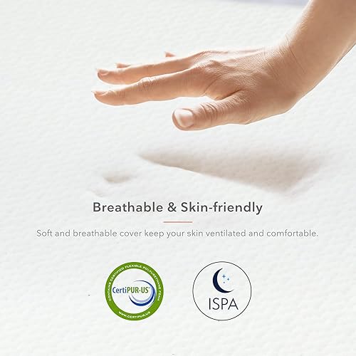 Miniatura 5 de Colchón Queen Sweetnight - Colchón de 12 pulgadas / 30.48 cm. en caja, colchón de espuma viscoelástica de gel superior para aislamiento de