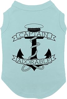 Captain Adorable Dog Shirt (Chill, X-Small)