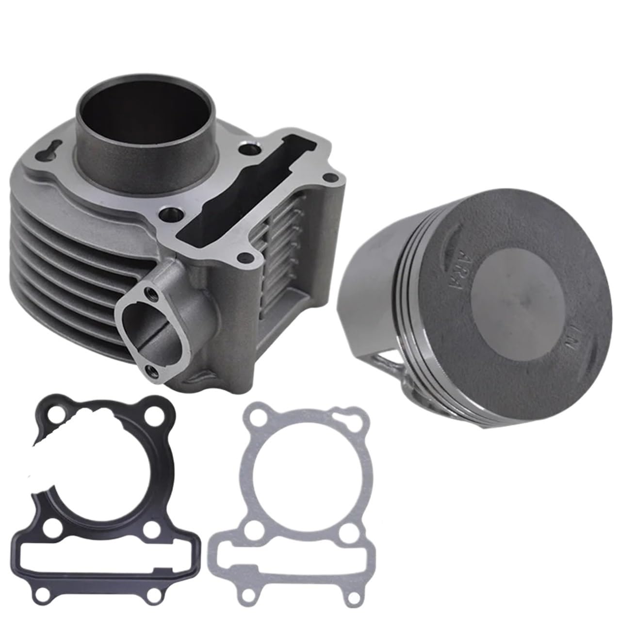 Pieza DE Recambio Kit de Juntas de Anillo de pistón de Cilindro de Motocicleta Compatible con GR125 XS125T XS125T-17 ARA GR XS 125 125cc a 150cc XS150 Repuestos de Motor(125to150)