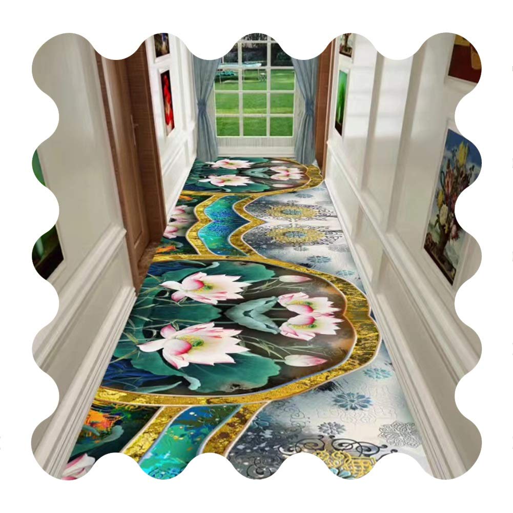 Tapis de passage d'allée pour rompre la monotonie d'un couloir