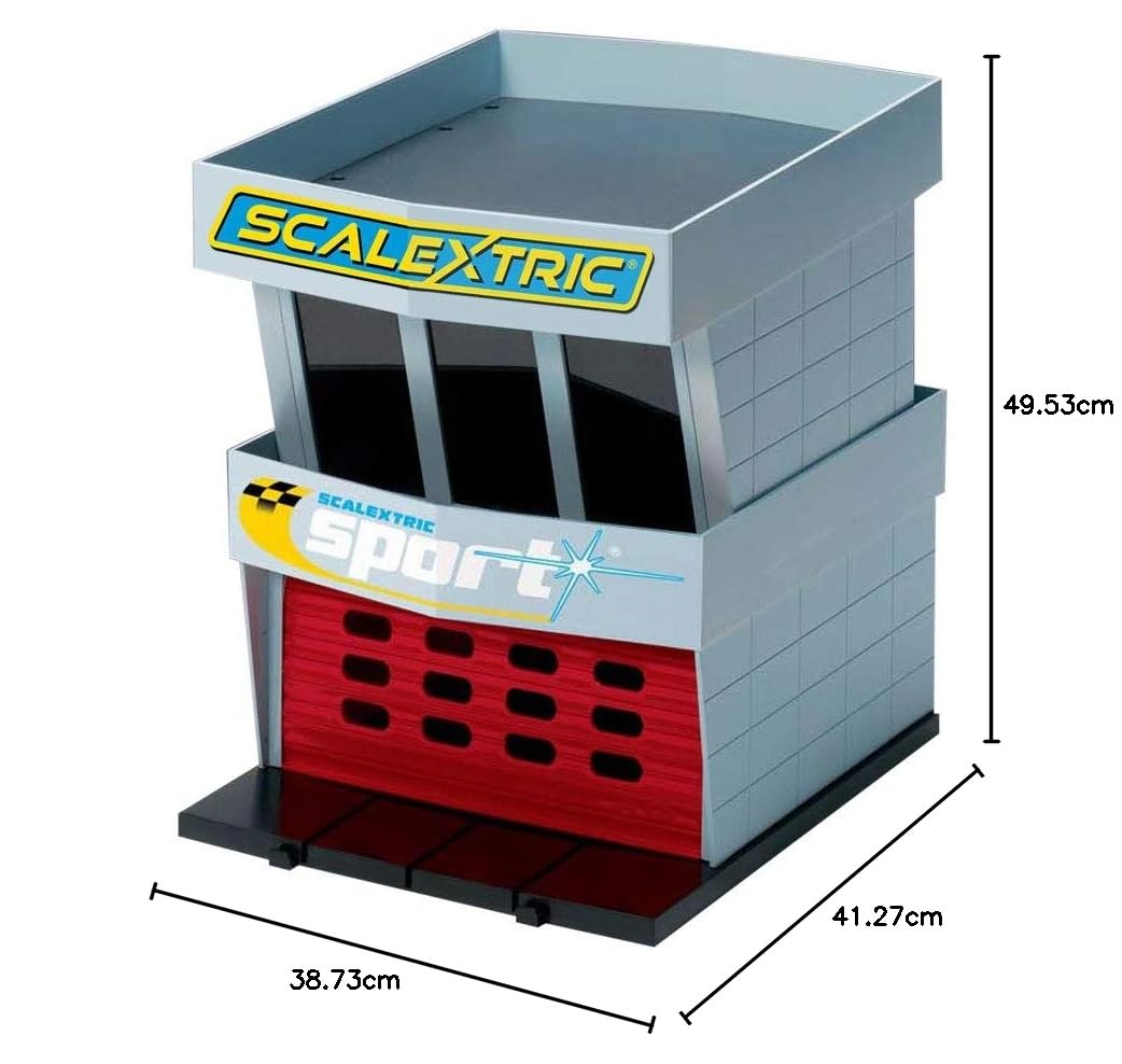 Scalextric C8321 Plastic Pit Garage 1:32 Scale Accessory