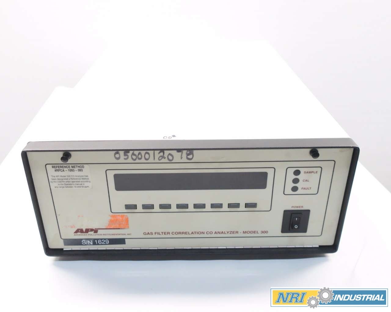 API MODEL 300 GAS FILTER CORRELATION CO ANALYZER D553063