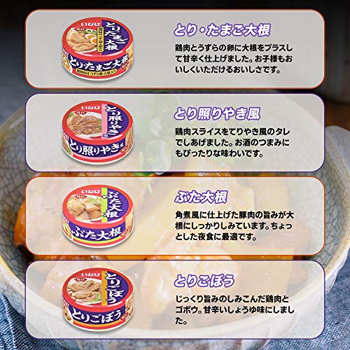 お茶碗いっぱいの感謝 肉多め缶詰18種セット