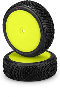 JConcepts Inc. Fuzz Bite LP Tire Mounted 3353Y Wheel Pink Cmp. 2 JCO3108201011