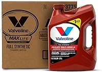Valvoline MaxLife Multi-Vehicle Full Synthetic ATF Transmission Fluid 1 Gallon, Case of 3 - Prevents Leaks & Extends Life
