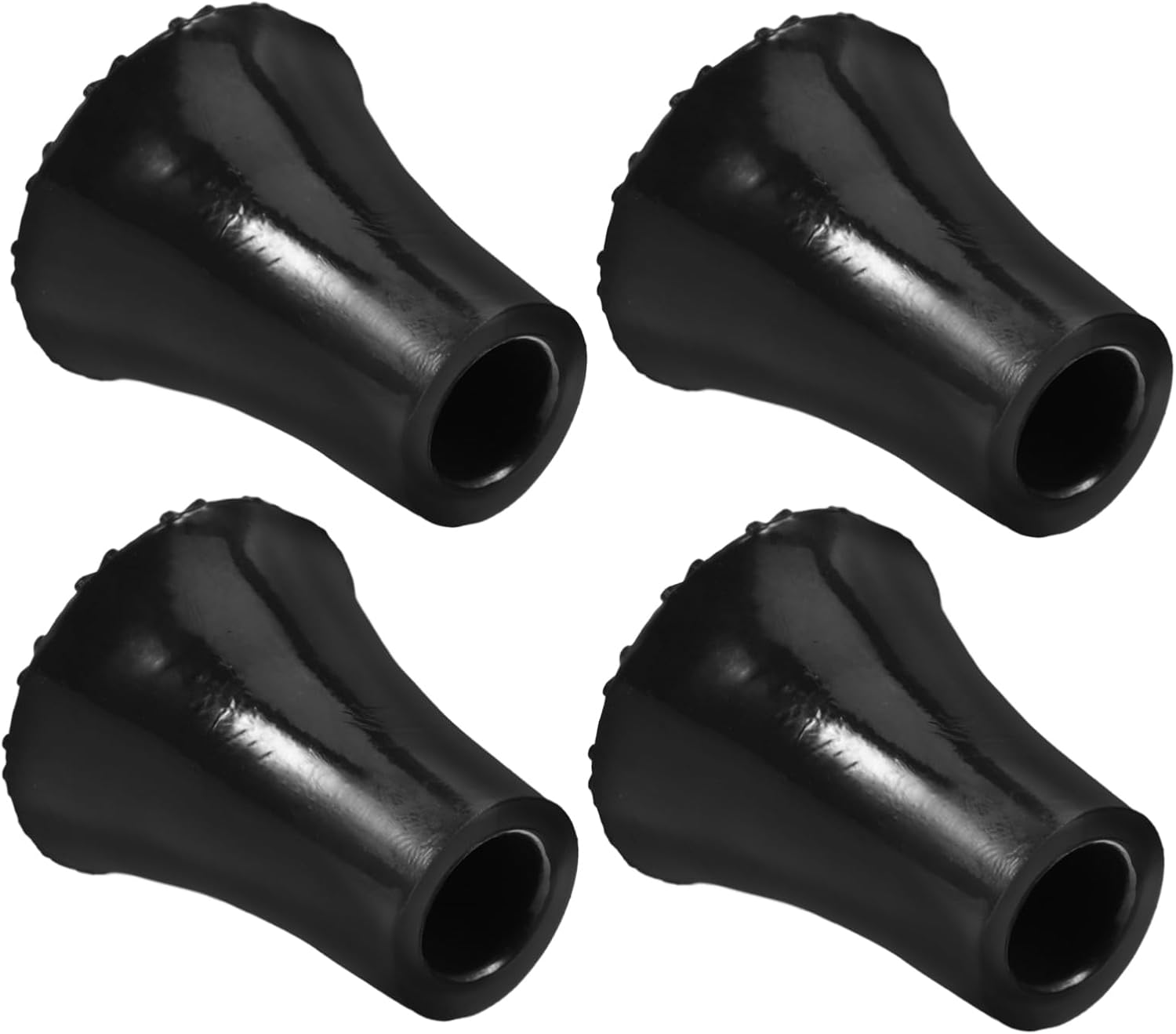 NOLITOY 3sets Walking Stick Foot Pads Crutch Tip Replacement Non-Slip Crutch Pad Walking Pole Tips for Balance 4pcs*3