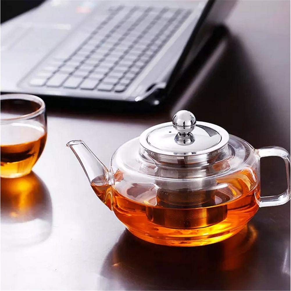 Teiera In Vetro 360 ML KINHARD - Bollitore Caffè E Tè Resistente Al Calore - Foto 5