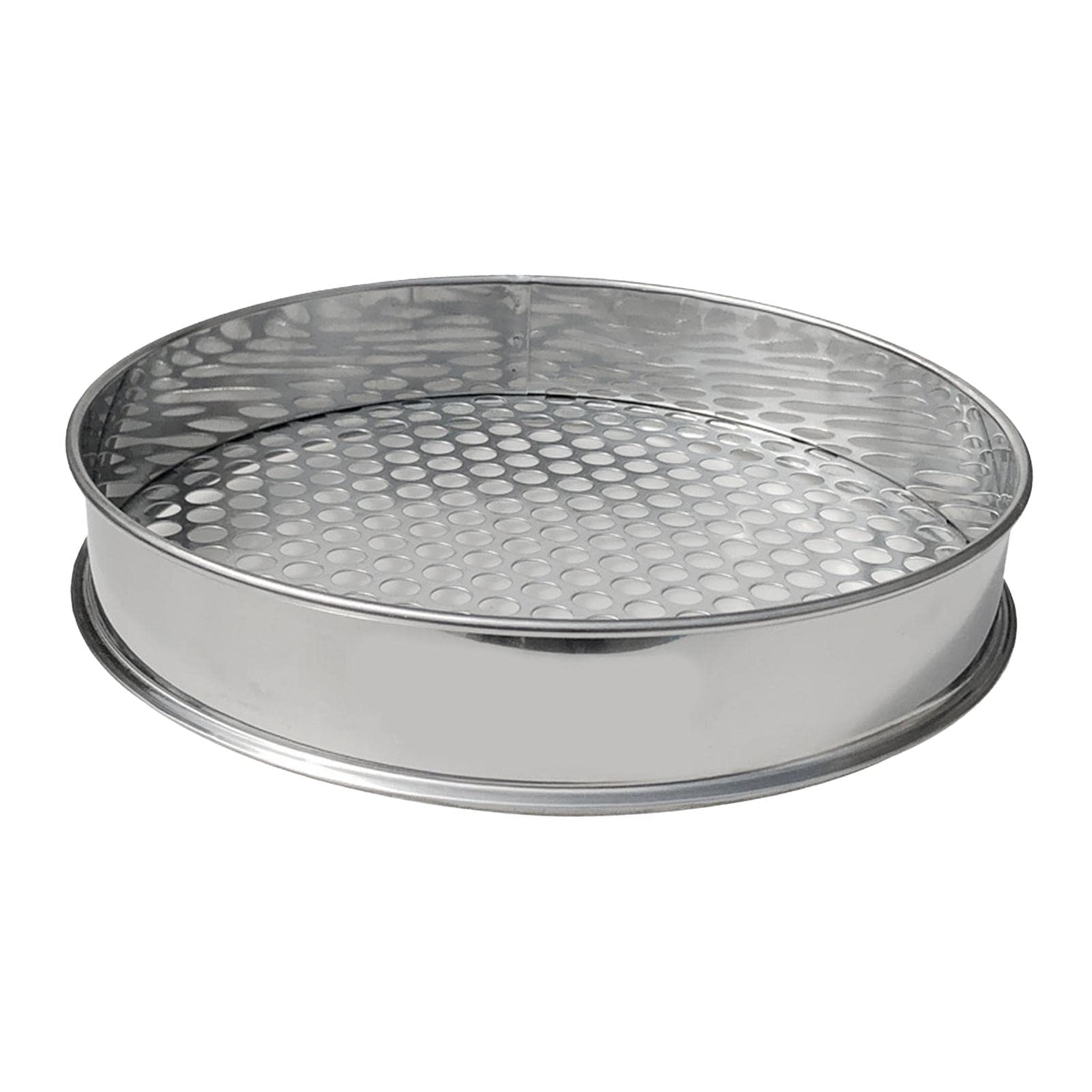 Garden Riddle Sieve Food Bean Sifter Round Hole Mesh, 15mm