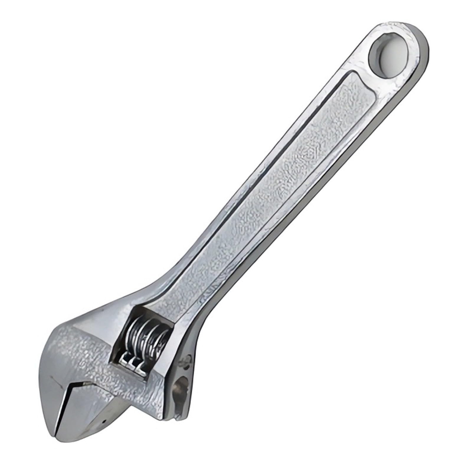 Msioytog 4 Inch 100Mm Silver Sturdy 68Mm Adjustable Hand Tool Hardened 45 Steel Miniature Adjustable Wrench With Grip And Torques Permanent Miniature Wrench