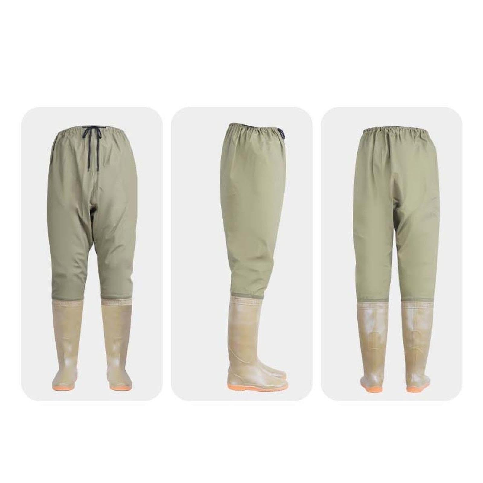 Wodery męskie i damskie, lekkie, wodoodporne, do ogrodnictwa, wędkarstwa, kajakarstwa, łatwe w noszeniu, wygodne, wędkarskie, z butami, wielofunkcyjne, ogrodnicze